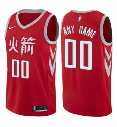 Men Women Youth Toddler All Size Nike Houston Rockets Customized Authentic Red NBA City Edition Jersey Men Women Youth Toddler All Size Nike Houston Rockets Customized Authentic Red NBA City Edition Jersey