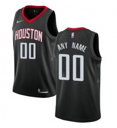 Men Women Youth Toddler All Size Nike Houston Rockets Customized Swingman Black Alternate NBA Statement Edition Jersey Men Women Youth Toddler All Size Nike Houston Rockets Customized Swingman Black Alternate NBA Statement Edition Jersey