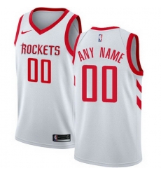 Men Women Youth Toddler All Size Nike Houston Rockets Customized Swingman White Home NBA Association Edition Jersey Men Women Youth Toddler All Size Nike Houston Rockets Customized Swingman White Home NBA Association Edition Jersey