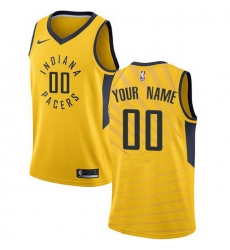 Men Women Youth Toddler All Size Nike Indiana Pacers Customized Authentic Gold NBA Statement Edition Jersey Men Women Youth Toddler All Size Nike Indiana Pacers Customized Authentic Gold NBA Statement Edition Jersey