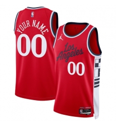 Men Los Angeles Clippers Active Player Custom Red 2024 25 Statement Edition Stitched Jersey Men Los Angeles Clippers Active Player Custom Red 2024 25 Statement Edition Stitched Jersey