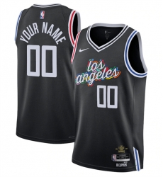 Men Women Youth Los Angeles Clippers Active Player Custom 2022 23 Black City Edition Stitched Jersey Men Women Youth Los Angeles Clippers Active Player Custom 2022 23 Black City Edition Stitched Jersey