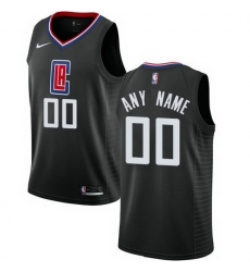 Men Women Youth Toddler All Size Nike Los Angeles Clippers Customized Swingman Black Alternate NBA Statement Edition Jersey Men Women Youth Toddler All Size Nike Los Angeles Clippers Customized Swingman Black Alternate NBA Statement Edition Jersey