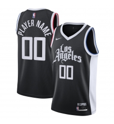 Men Women Youth Toddler Los Angeles Clippers Black Custom Nike NBA Stitched Jersey Men Women Youth Toddler Los Angeles Clippers Black Custom Nike NBA Stitched Jersey