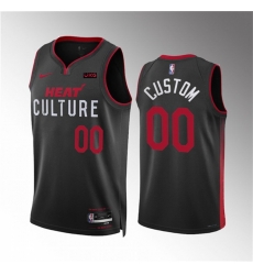 Men Women youth Miami Heat Active Player Custom Black 2023 24 City Edition Stitched Basketball Jersey Men Women youth Miami Heat Active Player Custom Black 2023 24 City Edition Stitched Basketball Jersey