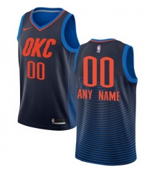 Men Women Youth Toddler All Size Nike Oklahoma City Thunder Navy Authentic Stitched NBA Custom Jersey Men Women Youth Toddler All Size Nike Oklahoma City Thunder Navy Authentic Stitched NBA Custom Jersey