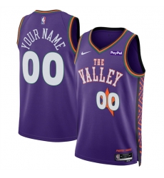 Men Phoenix Suns Active Player Custom Purple 2024 25 City Edition Stitched Basketball Jersey Men Phoenix Suns Active Player Custom Purple 2024 25 City Edition Stitched Basketball Jersey