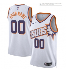 Men Women youth Phoenix Suns Active Player Custom White Association Edition Stitched Basketball Jersey Men Women youth Phoenix Suns Active Player Custom White Association Edition Stitched Basketball Jersey