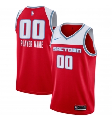 Men Women Youth Toddler Sacramento Kings Red Custom Nike NBA Stitched Jersey Men Women Youth Toddler Sacramento Kings Red Custom Nike NBA Stitched Jersey