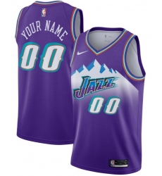 Men Women Youth Toddler Utah Jazz Purple Custom Nike NBA Stitched Jersey Men Women Youth Toddler Utah Jazz Purple Custom Nike NBA Stitched Jersey