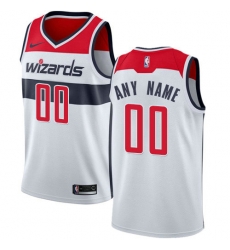 Men Women Youth Toddler Nike Washington Wizards Customized Swingman White Home NBA Association Edition Jersey Men Women Youth Toddler Nike Washington Wizards Customized Swingman White Home NBA Association Edition Jersey