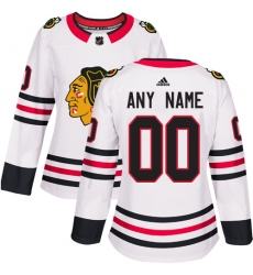 Men Women Youth Toddler White Jersey - Customized Adidas Chicago Blackhawks Away II Men Women Youth Toddler White Jersey - Customized Adidas Chicago Blackhawks Away II