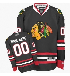 Men Women Youth Toddler Youth Black Jersey - Customized Reebok Chicago Blackhawks Third Men Women Youth Toddler Youth Black Jersey - Customized Reebok Chicago Blackhawks Third