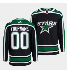 Men Women Youth Dallas Stars Custom Black 2022 23 Reverse Retro Stitched Jersey Men Women Youth Dallas Stars Custom Black 2022 23 Reverse Retro Stitched Jersey