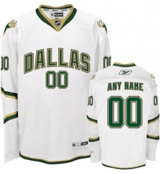 Men Women Youth Toddler Youth White Jersey - Customized Reebok Dallas Stars Third Men Women Youth Toddler Youth White Jersey - Customized Reebok Dallas Stars Third
