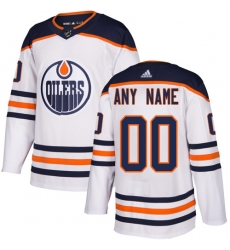 Men Women Youth Toddler Youth White Jersey - Customized Adidas Edmonton Oilers Away Men Women Youth Toddler Youth White Jersey - Customized Adidas Edmonton Oilers Away