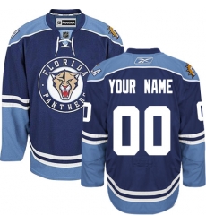 Men Women Youth Toddler Navy Blue Jersey - Customized Reebok Florida Panthers Third II Men Women Youth Toddler Navy Blue Jersey - Customized Reebok Florida Panthers Third II