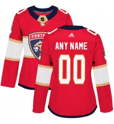 Men Women Youth Toddler Red Jersey - Customized Adidas Florida Panthers Home II Men Women Youth Toddler Red Jersey - Customized Adidas Florida Panthers Home II