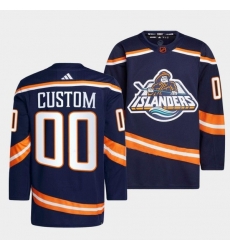 Men Women Youth New York Islanders Custom Navy 2022 23 Reverse Retro Stitched Jersey Men Women Youth New York Islanders Custom Navy 2022 23 Reverse Retro Stitched Jersey