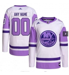 Men Women Youth New York Islanders Custom White Purple Stitched Jersey Men Women Youth New York Islanders Custom White Purple Stitched Jersey