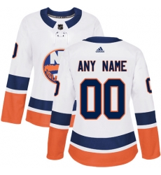 Men Women Youth Toddler White Jersey - Customized Adidas New York Islanders Away II Men Women Youth Toddler White Jersey - Customized Adidas New York Islanders Away II