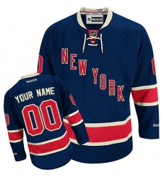Men Women Youth Toddler Navy Blue Jersey - Customized Reebok New York Rangers Third Men Women Youth Toddler Navy Blue Jersey - Customized Reebok New York Rangers Third