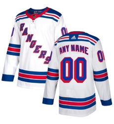 Men Women Youth Toddler White Jersey - Customized Adidas New York Rangers Away Men Women Youth Toddler White Jersey - Customized Adidas New York Rangers Away