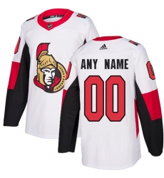 Men Women Youth Toddler Youth White Jersey - Customized Adidas Ottawa Senators Away Men Women Youth Toddler Youth White Jersey - Customized Adidas Ottawa Senators Away