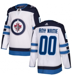 Men Women Youth Toddler White Jersey - Customized Adidas Winnipeg Jets Away Men Women Youth Toddler White Jersey - Customized Adidas Winnipeg Jets Away