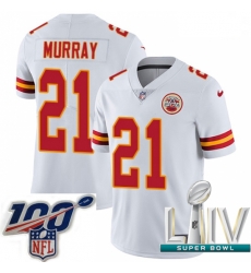 2020 Super Bowl LIV Men Nike Kansas City Chiefs #21 Eric Murray White Vapor Untouchable Limited Player NFL Jersey 2020 Super Bowl LIV Men Nike Kansas City Chiefs #21 Eric Murray White Vapor Untouchable Limited Player NFL Jersey