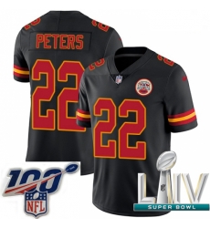 2020 Super Bowl LIV Men Nike Kansas City Chiefs #22 Marcus Peters Limited Black Rush Vapor Untouchable NFL Jersey 2020 Super Bowl LIV Men Nike Kansas City Chiefs #22 Marcus Peters Limited Black Rush Vapor Untouchable NFL Jersey