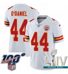 2020 Super Bowl LIV Men Nike Kansas City Chiefs #44 Dorian O'Daniel White Vapor Untouchable Limited Player NFL Jersey 2020 Super Bowl LIV Men Nike Kansas City Chiefs #44 Dorian O'Daniel White Vapor Untouchable Limited Player NFL Jersey