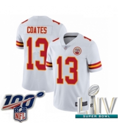 2020 Super Bowl LIV Youth Kansas City Chiefs #13 Sammie Coates White Vapor Untouchable Limited Player Football Jersey 2020 Super Bowl LIV Youth Kansas City Chiefs #13 Sammie Coates White Vapor Untouchable Limited Player Football Jersey