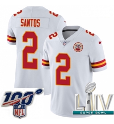 2020 Super Bowl LIV Youth Nike Kansas City Chiefs #2 Cairo Santos White Vapor Untouchable Limited Player NFL Jersey 2020 Super Bowl LIV Youth Nike Kansas City Chiefs #2 Cairo Santos White Vapor Untouchable Limited Player NFL Jersey