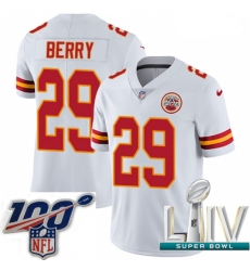 2020 Super Bowl LIV Youth Nike Kansas City Chiefs #29 Eric Berry White Vapor Untouchable Limited Player NFL Jersey 2020 Super Bowl LIV Youth Nike Kansas City Chiefs #29 Eric Berry White Vapor Untouchable Limited Player NFL Jersey