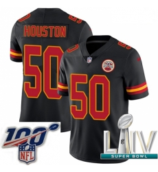 2020 Super Bowl LIV Youth Nike Kansas City Chiefs #50 Justin Houston Limited Black Rush Vapor Untouchable NFL Jersey 2020 Super Bowl LIV Youth Nike Kansas City Chiefs #50 Justin Houston Limited Black Rush Vapor Untouchable NFL Jersey