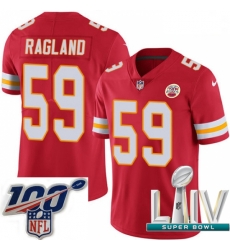 2020 Super Bowl LIV Youth Nike Kansas City Chiefs #59 Reggie Ragland Red Team Color Vapor Untouchable Limited Player NFL Jersey 2020 Super Bowl LIV Youth Nike Kansas City Chiefs #59 Reggie Ragland Red Team Color Vapor Untouchable Limited Player NFL Jersey