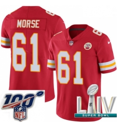 2020 Super Bowl LIV Youth Nike Kansas City Chiefs #61 Mitch Morse Red Team Color Vapor Untouchable Limited Player NFL Jersey 2020 Super Bowl LIV Youth Nike Kansas City Chiefs #61 Mitch Morse Red Team Color Vapor Untouchable Limited Player NFL Jersey