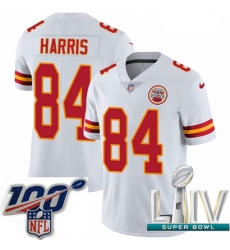 2020 Super Bowl LIV Youth Nike Kansas City Chiefs #84 Demetrius Harris White Vapor Untouchable Limited Player NFL Jersey 2020 Super Bowl LIV Youth Nike Kansas City Chiefs #84 Demetrius Harris White Vapor Untouchable Limited Player NFL Jersey