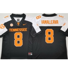 Men Tennessee Volunteers #8 Nico Iamaleava Black Stitched NCAA Jersey Men Tennessee Volunteers #8 Nico Iamaleava Black Stitched NCAA Jersey
