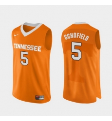 Men Tennessee Volunteers Admiral Schofield Orange Authentic Performace College Basketball Jersey Men Tennessee Volunteers Admiral Schofield Orange Authentic Performace College Basketball Jersey