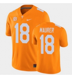 Men Tennessee Volunteers Brian Maurer College Football Orange Alumni Player Game Jersey Men Tennessee Volunteers Brian Maurer College Football Orange Alumni Player Game Jersey