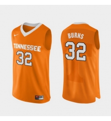 Men Tennessee Volunteers D.J. Burns Orange Authentic Performace College Basketball Jersey Men Tennessee Volunteers D.J. Burns Orange Authentic Performace College Basketball Jersey