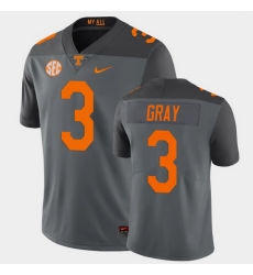 Men Tennessee Volunteers Eric Gray Limited Gray Football Jersey Men Tennessee Volunteers Eric Gray Limited Gray Football Jersey