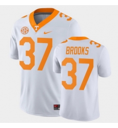Men Tennessee Volunteers Paxton Brooks Game White College Football Jersey Men Tennessee Volunteers Paxton Brooks Game White College Football Jersey