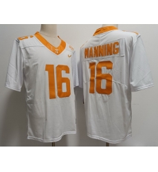 Men Tennessee Volunteers Peyton Manning #16 F U S E White College Football Jersey Men Tennessee Volunteers Peyton Manning #16 F U S E White College Football Jersey