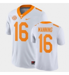 Men Tennessee Volunteers Peyton Manning Game White College Football Jersey Men Tennessee Volunteers Peyton Manning Game White College Football Jersey