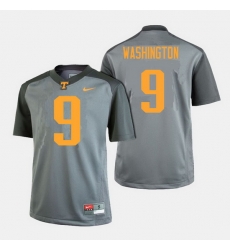 Men Tennessee Volunteers Seth Washington College Football Gray Jersey Men Tennessee Volunteers Seth Washington College Football Gray Jersey