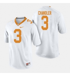 Men Tennessee Volunteers Ty Chandler College Football White Jersey Men Tennessee Volunteers Ty Chandler College Football White Jersey