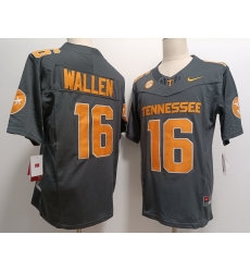 Tennessee Volunteers #16 Morgan Wallen Carben Tennessee Volunteers #16 Morgan Wallen Carben
